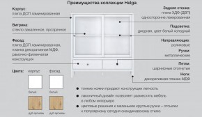 Гостиная модульная Хельга белая в Уйском - ujskoe.magazinmebel.ru | фото - изображение 6